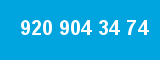 920 904 34 74 920 904 34 74